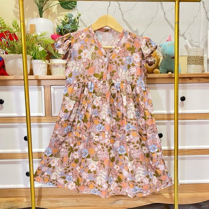 Daster Anak 0-12 Tahun Rayon Motif Bayi 0-12 Tahun Daster Anak Murah/ Baju Anak Perempuan Dress Anak