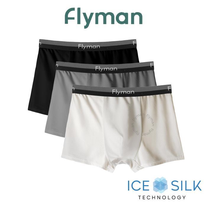 Flyman Celana Dalam Pria Boxer 1 pcs FM 3385