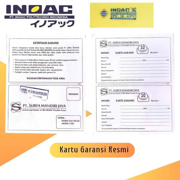 "New" Kasur Busa Inoac Semua Ukuran No 1, 2, 3, 4, 5, 6, 7, Jumbo Tebal 20 cm 15 cm 10 cm / Kasur