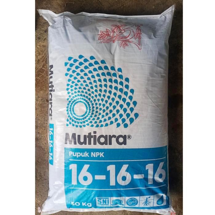 PUPUK NPK MUTIARA 161616 MEROKE KEMASAN BALL 50kg