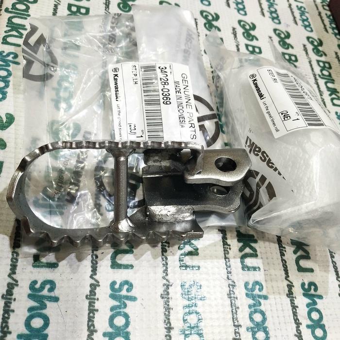 FOOTSTEP BESI INJEKAN FOOT STEP DEPAN KLX 230R KLX230R SEPASANG ORI