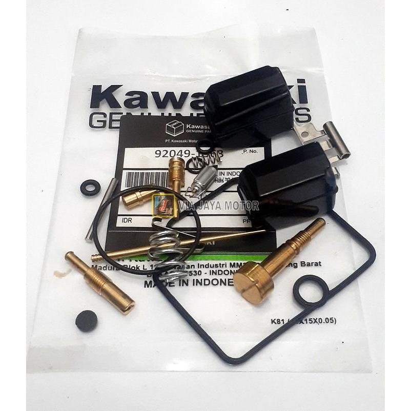 Pelampung Karbu + Reparkit Repairkit Repair Kit Isi Karbu Karburator Ninja Rr Pe28 Pe 28 Kawasaki Te