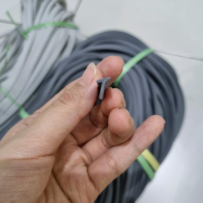 "New" Karet list T bodykit fender spakbor mobil karet Lis T - PABRIK KARET DW Car