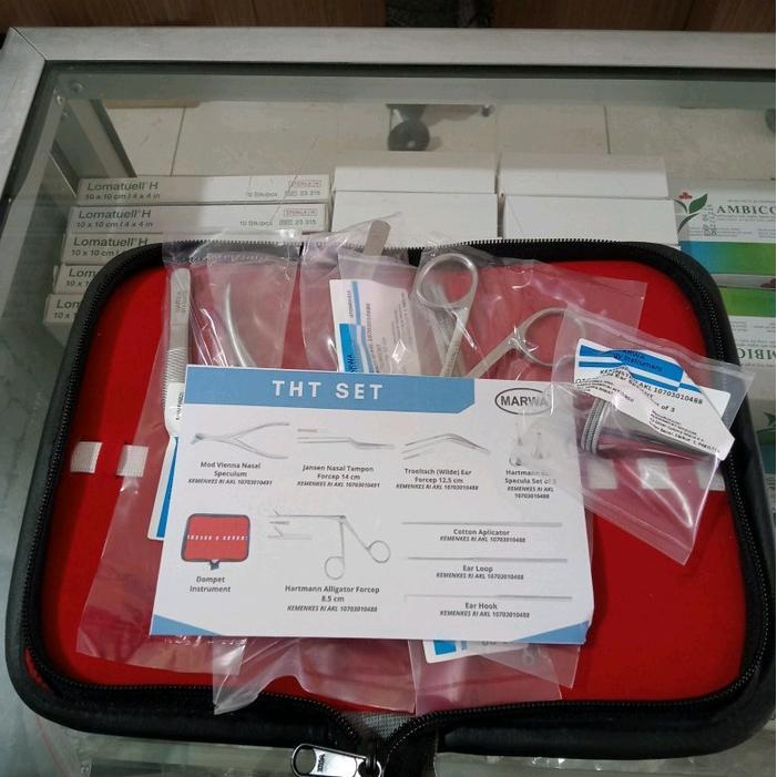 ALAT THT SET MARWA - INTRUMEN LENGKAP UNTUK TELINGA HIDUNG DAN TENGGOROKAN