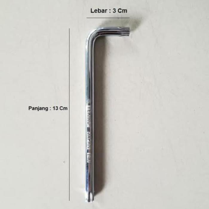 Sherlock - Kunci L Bintang Panjang T40 Japan Standart