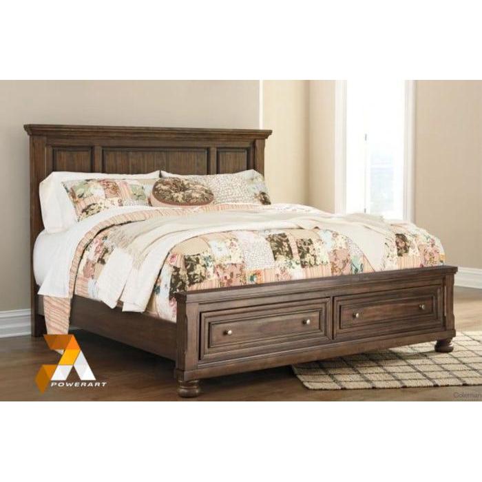 Tempat Tidur Dipan Klasik Modern Divan Kayu Ranjang Kayu - 120x200