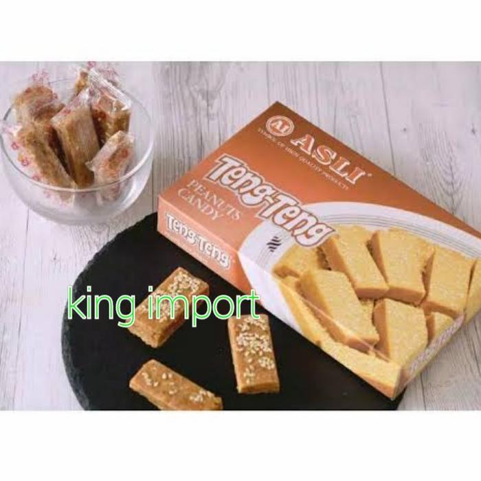 A1 ASLI TENG TENG PEANUT CANDY 170GR - PERMEN KACANG (MERAH)