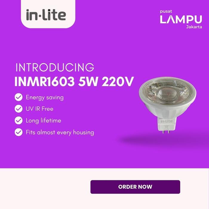 INLITE MR16 5watt 220volt led 5w 3000k 4000k 6500k