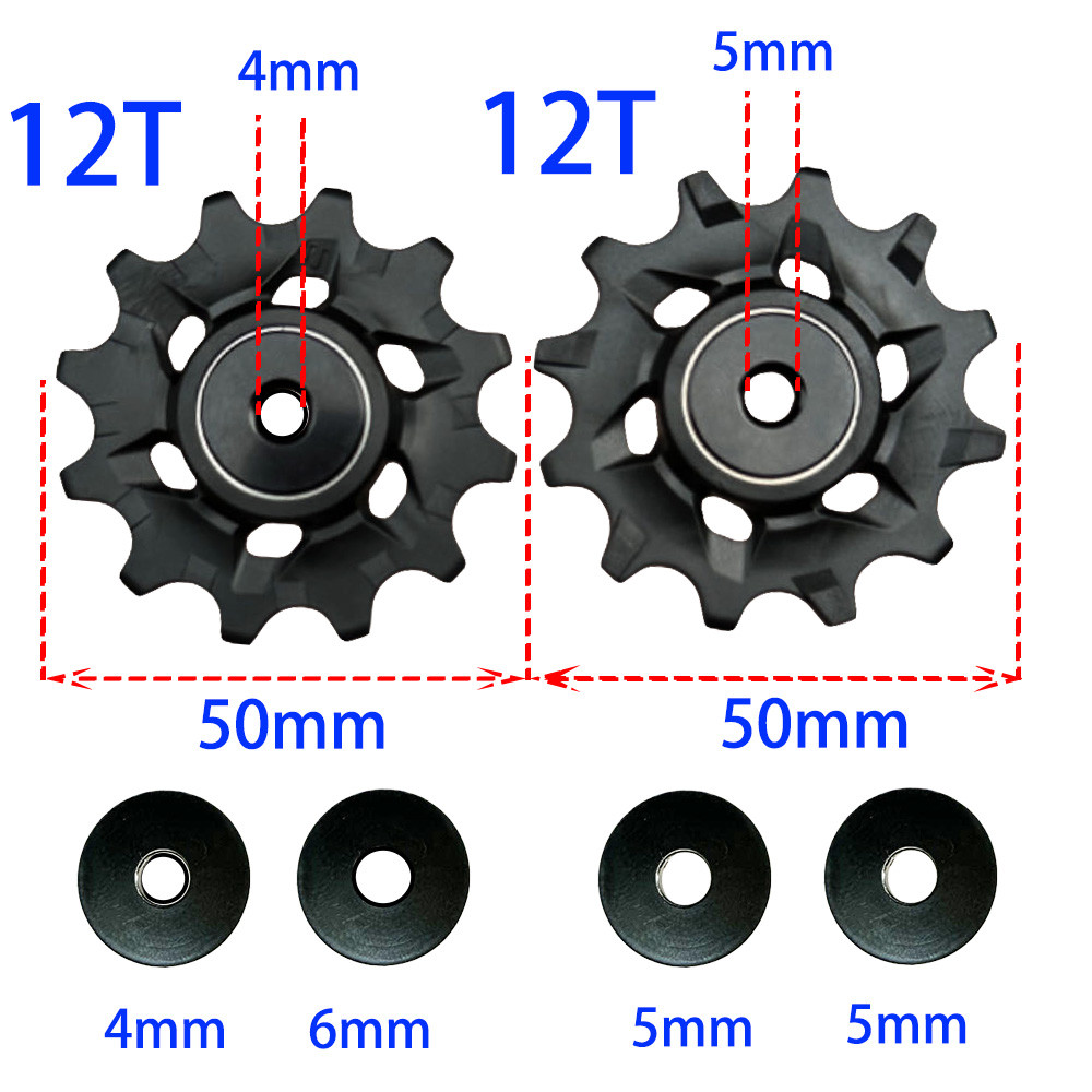 12T X01 GX XX1 Eagle FORCE AXS RIVAL Bike Rear Derailleur Pulley Wheel 12S Bike Rear Pulley Road
