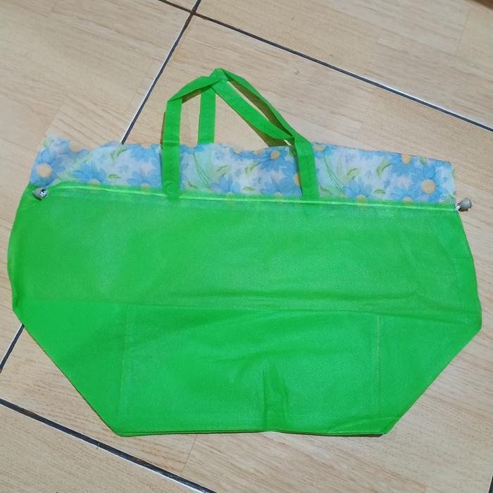 Tas Serut Kain / Goodie Bag / Kantong Tas Buat Dus Kotak Nasi / Snack