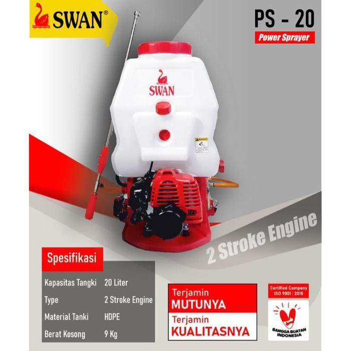 ARK Mesin Semprot Hama Sprayer Mesin 2Tak SWAN PS-20 20 Liter