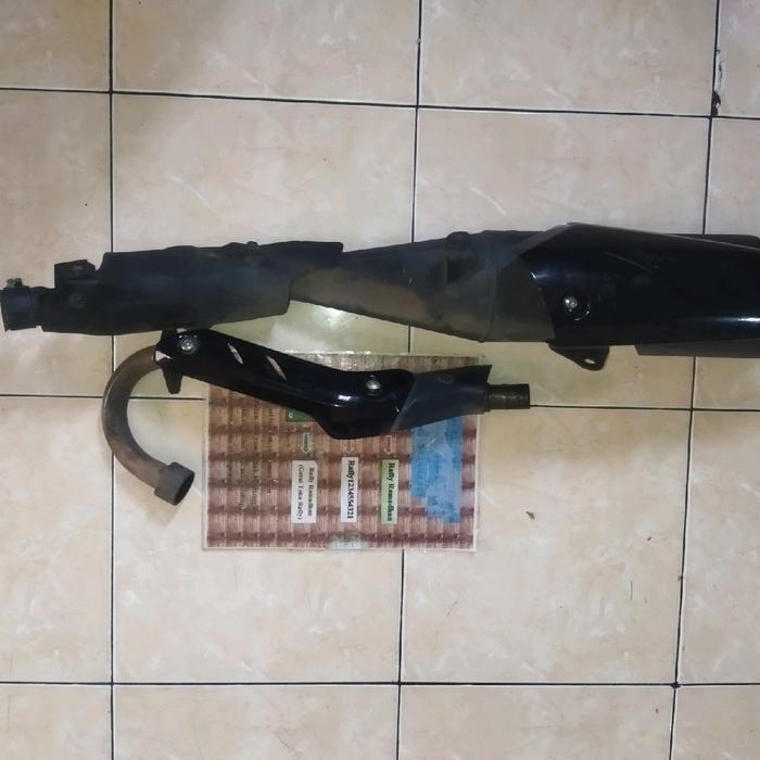 knalpot crf 150 k84 standar ori AHM honda knalpot crf 150 standar ori