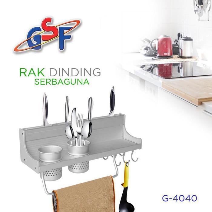 rak dinding dapur / rak aluminium