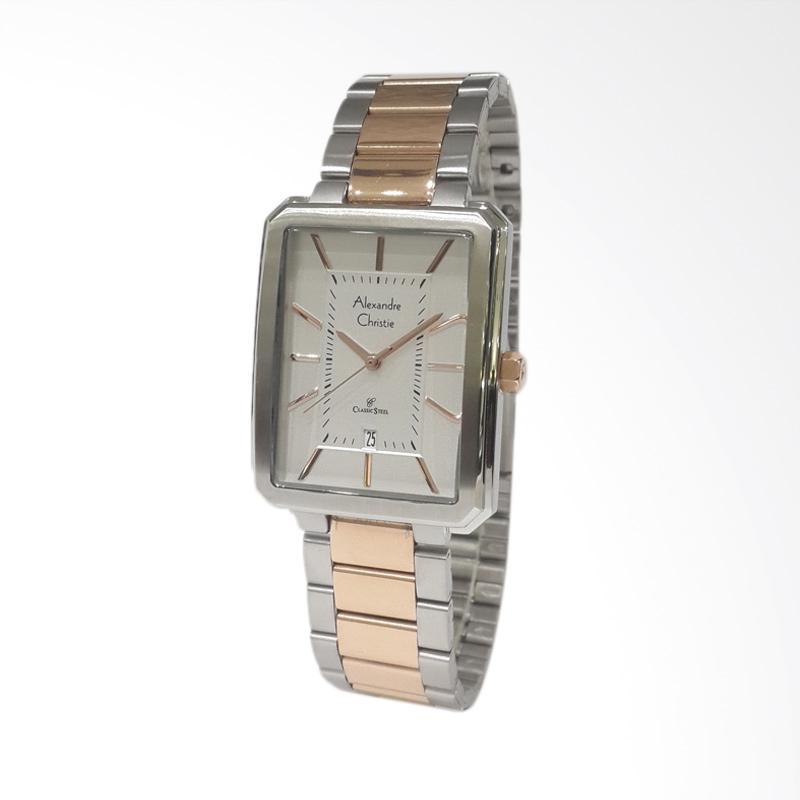 Alexandre Christie Classic Steel Jam Tangan Pria [8555]