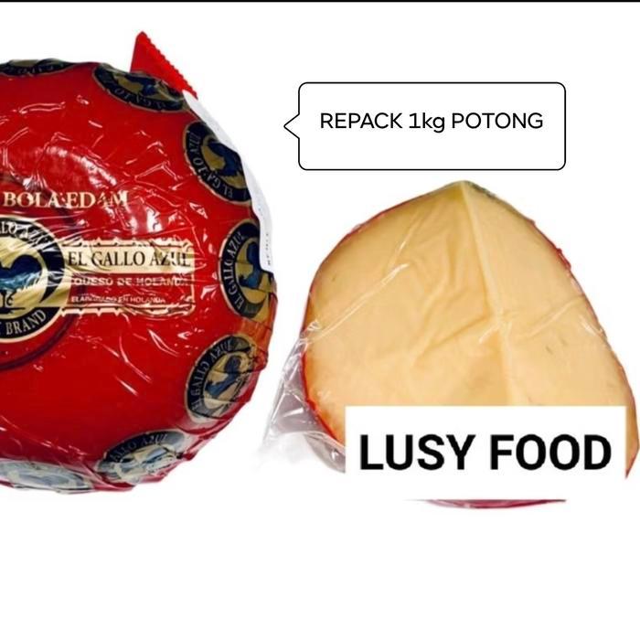 Keju edam ayam emas 1kg re-pack