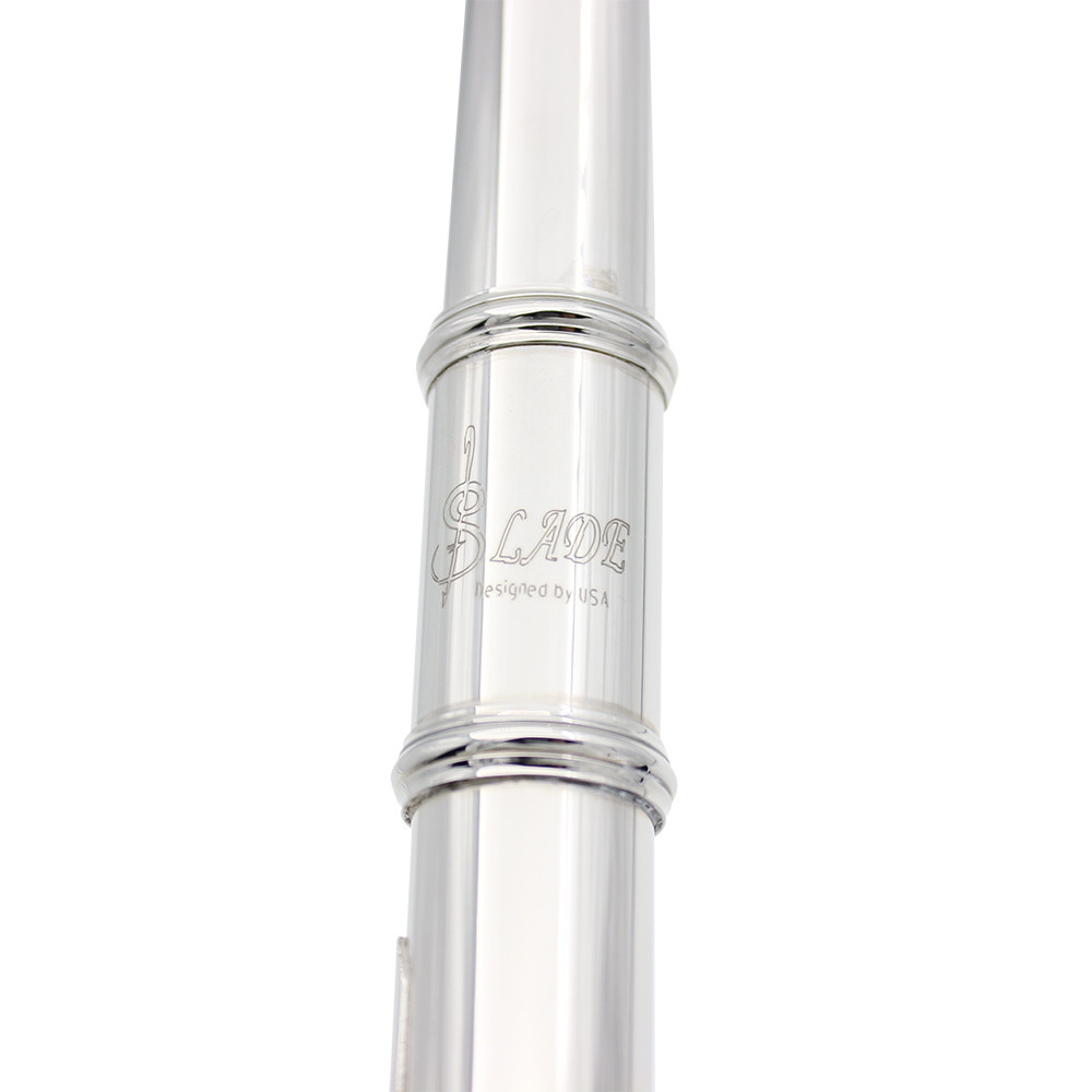 SLADE 16 Holes Flute C Key Closed Silver Flute Cupronickel Professional Woodwind Musical Instruments