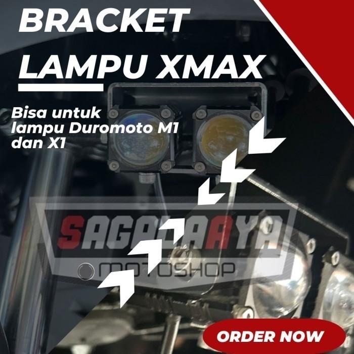 Bracket Foglamp Xmax 250 Breket Lampu Bisa Untuk Duromoto M1 Dan X1