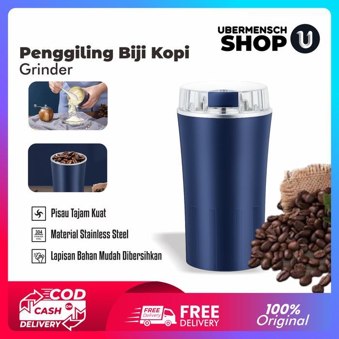 [US] GRINDER PENGGILING BIJI KOPI SERBAGUNA MATERIAL STAINLESS STEEL / ALAT PENGGILING KACANG BUMBU