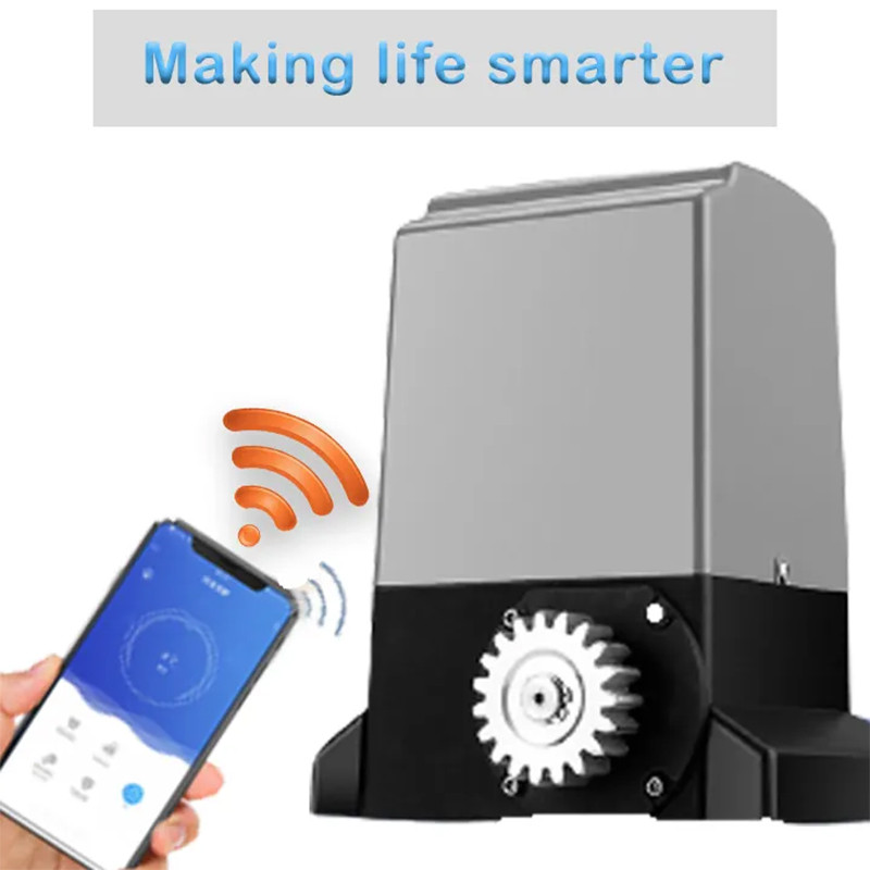 Spring limit switch sliding door motor sliding door opener 550w 1200kg 220v smart sliding door