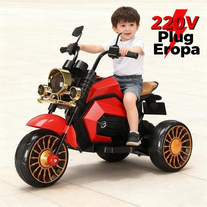 Terlaris Mimosa Baby MallTampilan Keren, Performa Super Sepeda Motor Listrik Anak Tiga Roda,