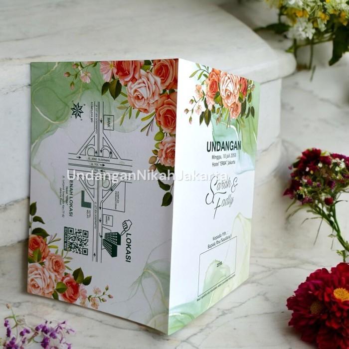 Blangko Undangan Kosong Pernikahan Erba Kartu BLANKO Simple 2315