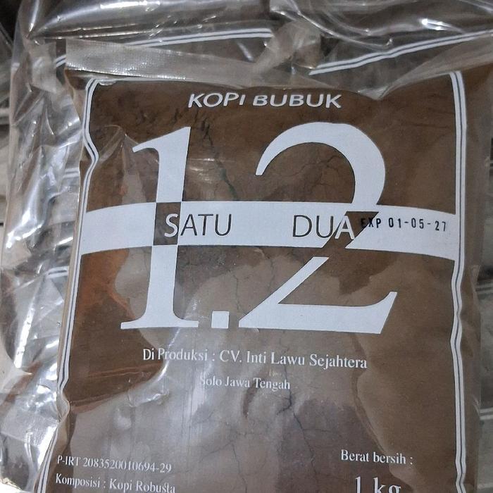 "New" kopi bubuk robusta 1kg satu dua