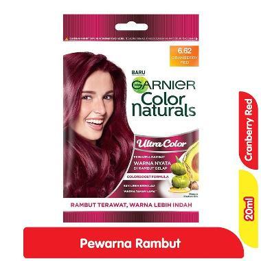 Garnier Ultra Color Pewarna Rambut 6.62 Cranberry Red 20 ml AF2T