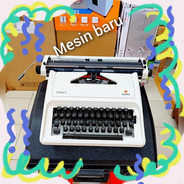 mesin tik manual olympia carina3 baru