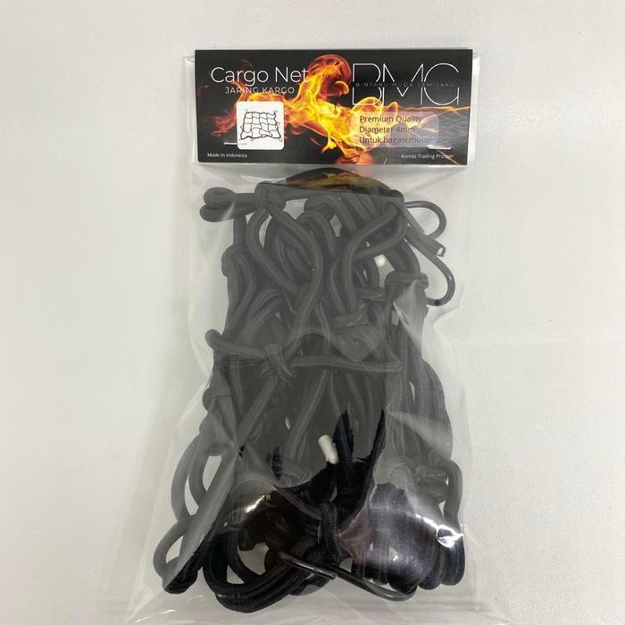 Jaring bagasi motor BMG Cargo Net jaring helm touring