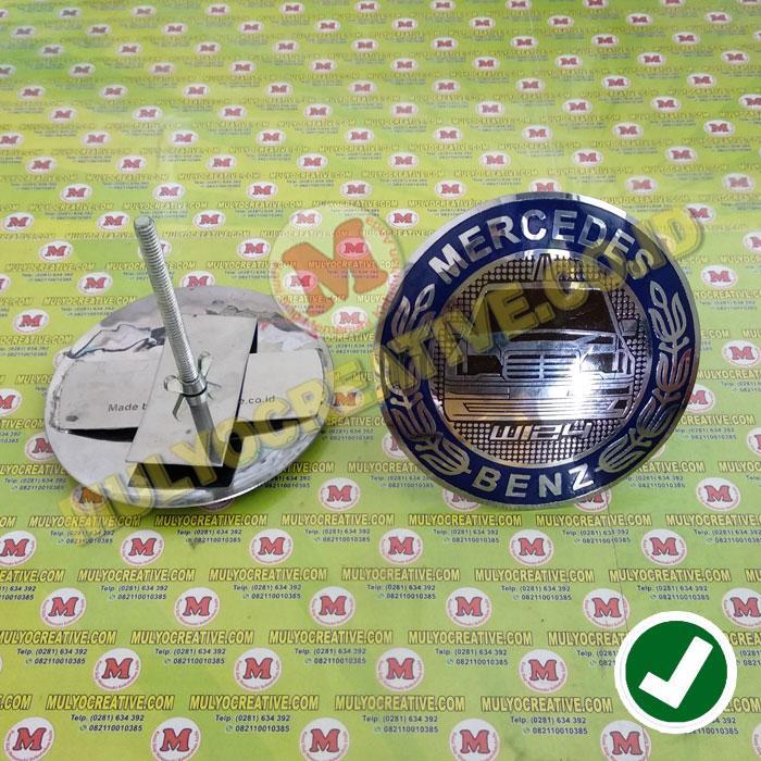 Emblem Grill Tempelan Mobil Mercedes Benz W124