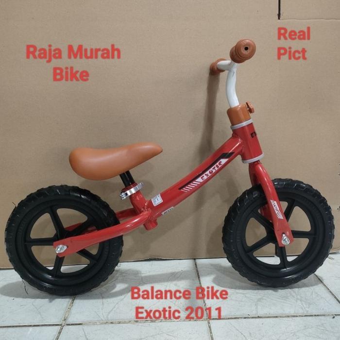Sepeda Balance Bike Exotic 2011 Sepeda Anak Push Bike Balance Bike ET 2011 Exotic BalanceBike Gratis