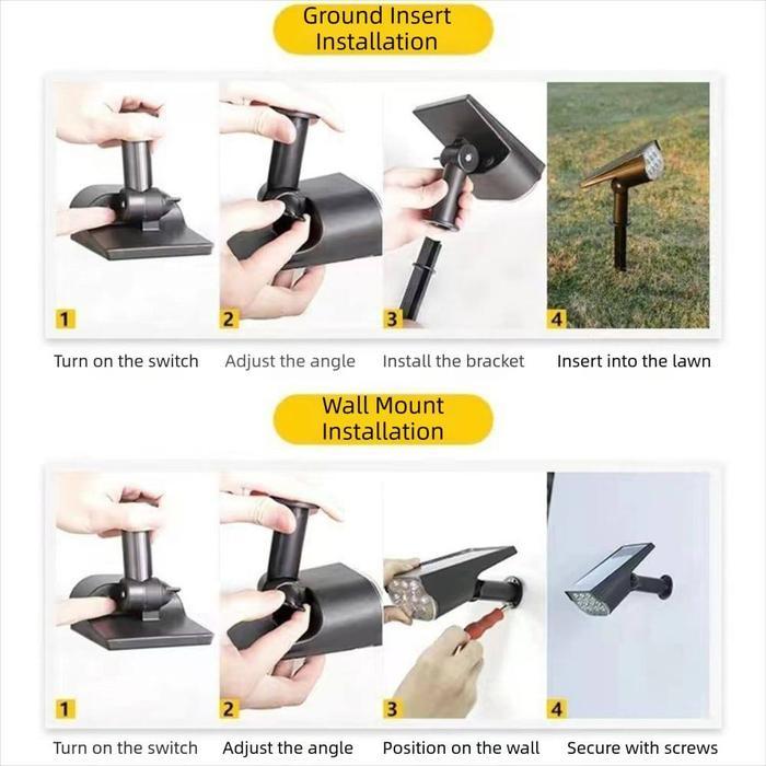 LAMPU TAMAN TANCAP TENAGA SURYA / LAMPU TAMAN TANCAP MINIMALIS