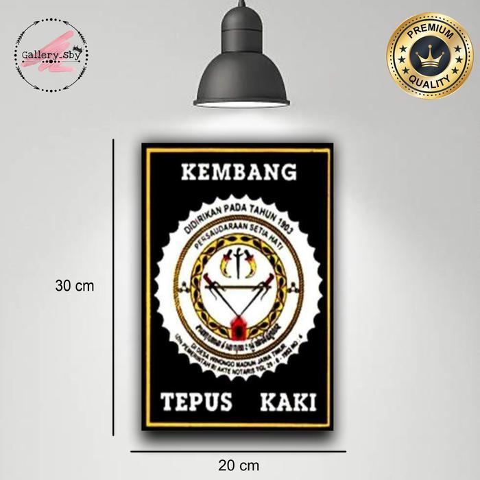 Hiasan Dinding PSHW Winongo Pajangan Dinding Poster kayu 20cm x 30cm