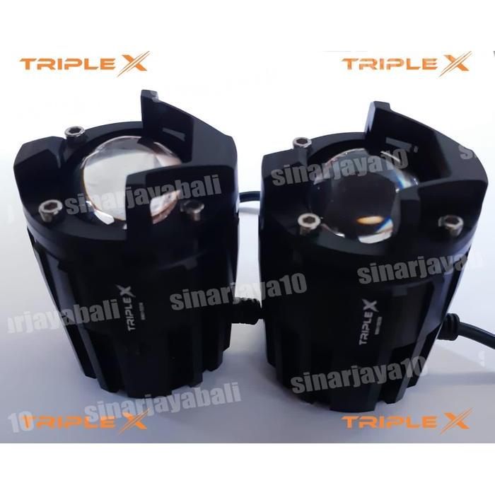 Led Tembak Mini Kecil Lampu Sorot Mobil Motor Triple X M5 M 5 Tambahan Car Kabel Projie
