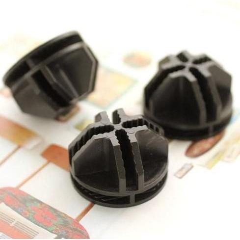 Kaki Connetor Lemari 1 pcs - Sambungan Kaki Lemari Pakaian Paju Plastik Konektor