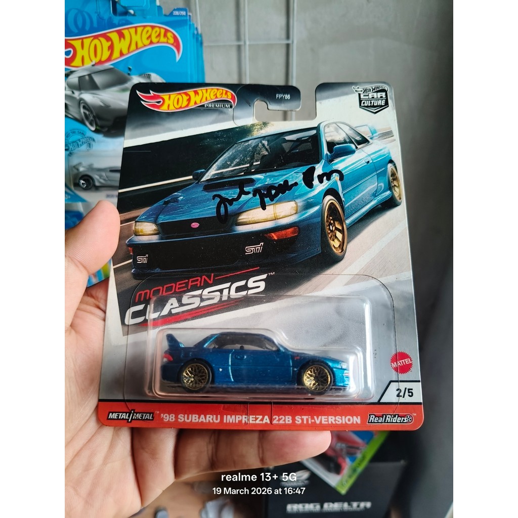 Hotwheels Premium Subaru Impreza 22B Sti