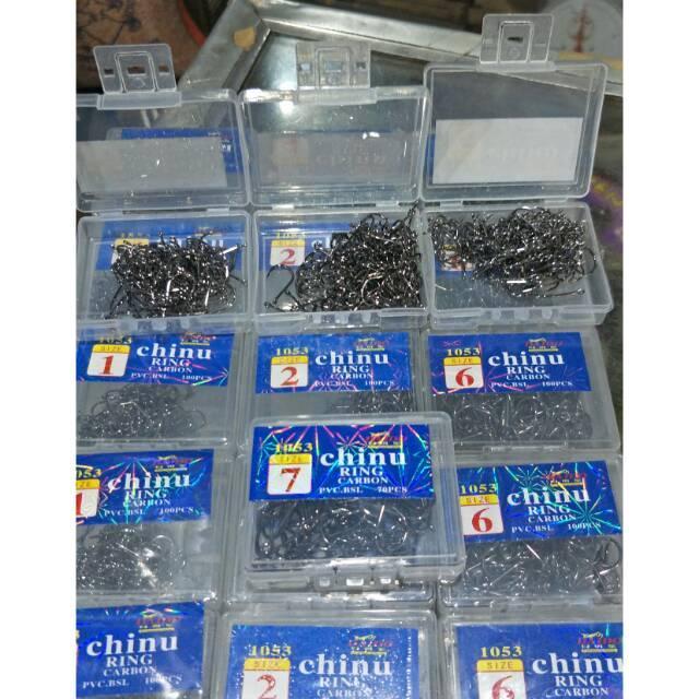 Mata Kail Pancing Daido Chinu 1053 Perkotak Isi 100 Pcs