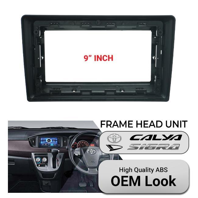 Ready Frame Headunit Android Mobil Toyota CALYA SIGRA 9 inch OEM
