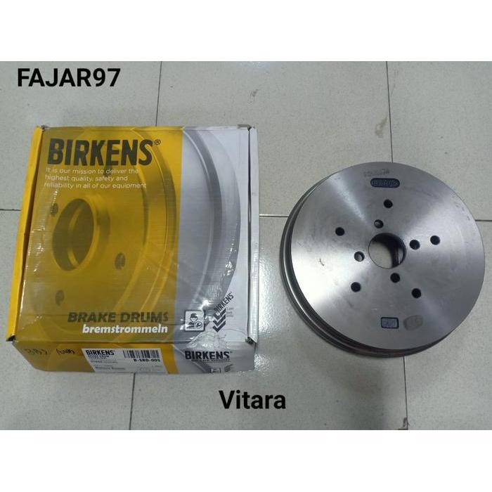 Tromol belakang Brake drum rear suzuki Vitara/Escudo/Sidekick