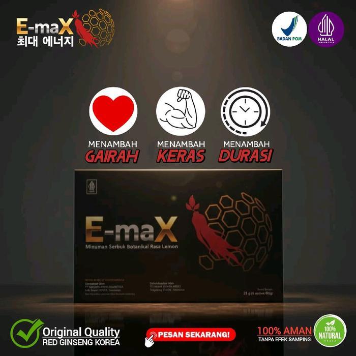 Terlaris Gx Minuman Serbuk Ekstrak Ginseng / Penambah Stamina Tahan Lama Pria