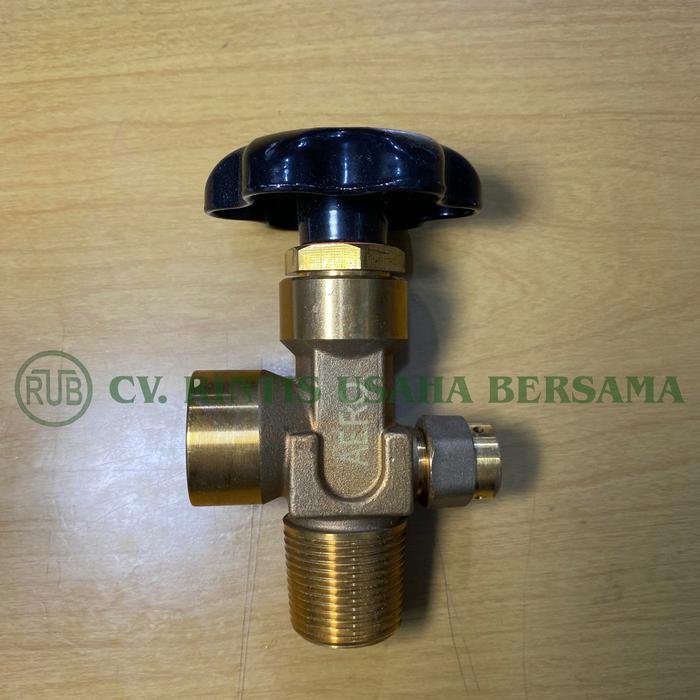 Valve Oxygen / Kran Tabung Oksigen, Nitrogen, Dan Argon