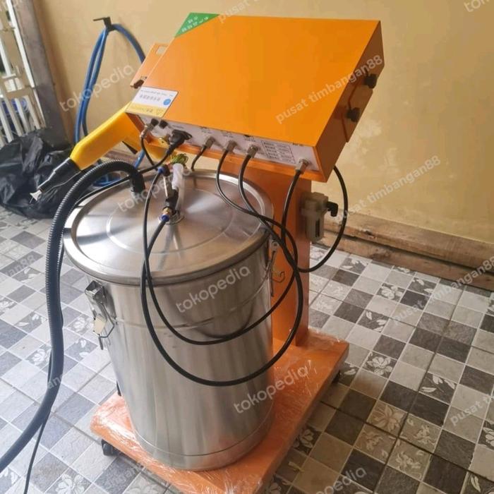 mesin powder coating 45liter / powder coating machine 45 liter