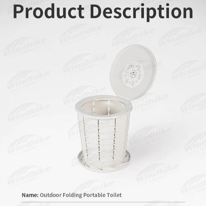 Bebas Ongkir TOILET LIPAT PORTABLE CAMPING NATUREHIKE NH22SJ00B