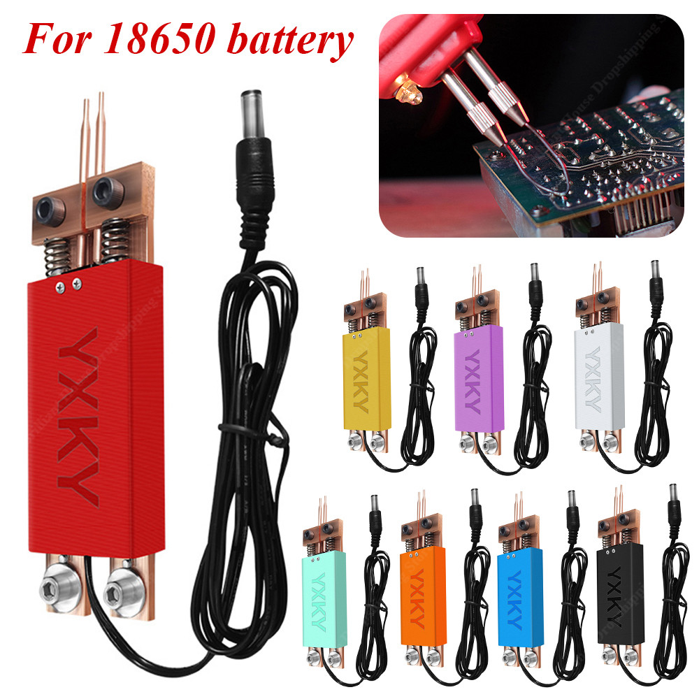 Tukang Las Titik DIY untuk Baterai 18650 Pena Las Titik Genggam Alat Aksesori Mesin Las Pemicu Otoma