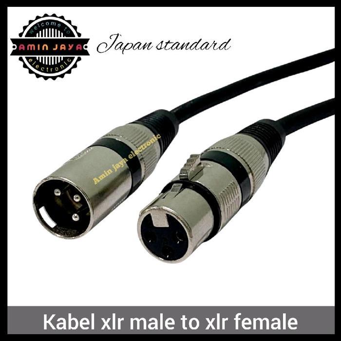 "New" Kabel jack XLR / kabel jack canon male to female / male to male /female to female