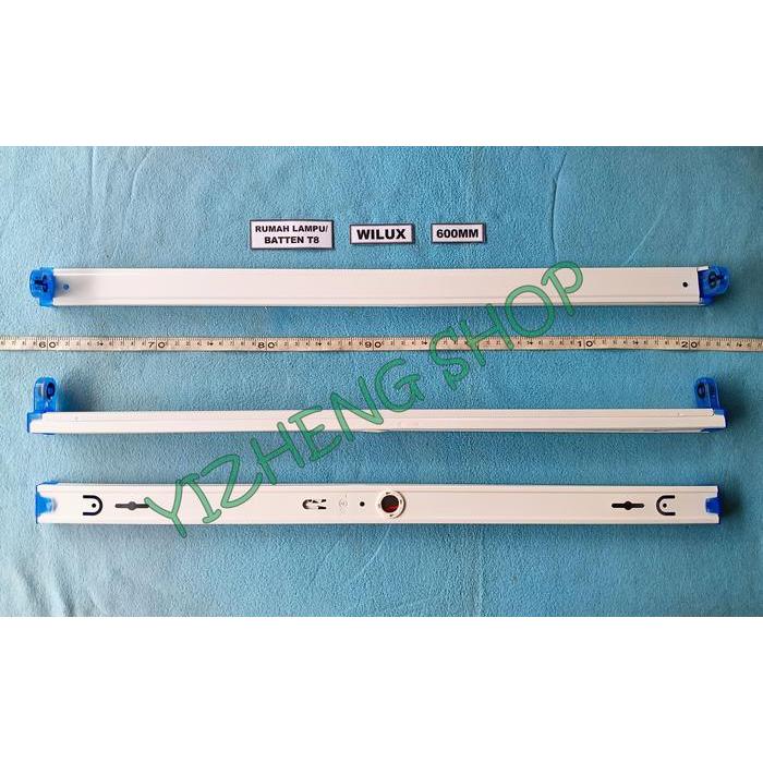 RUMAH LAMPU / BATTEN T8 WILUX PANJANG 60CM