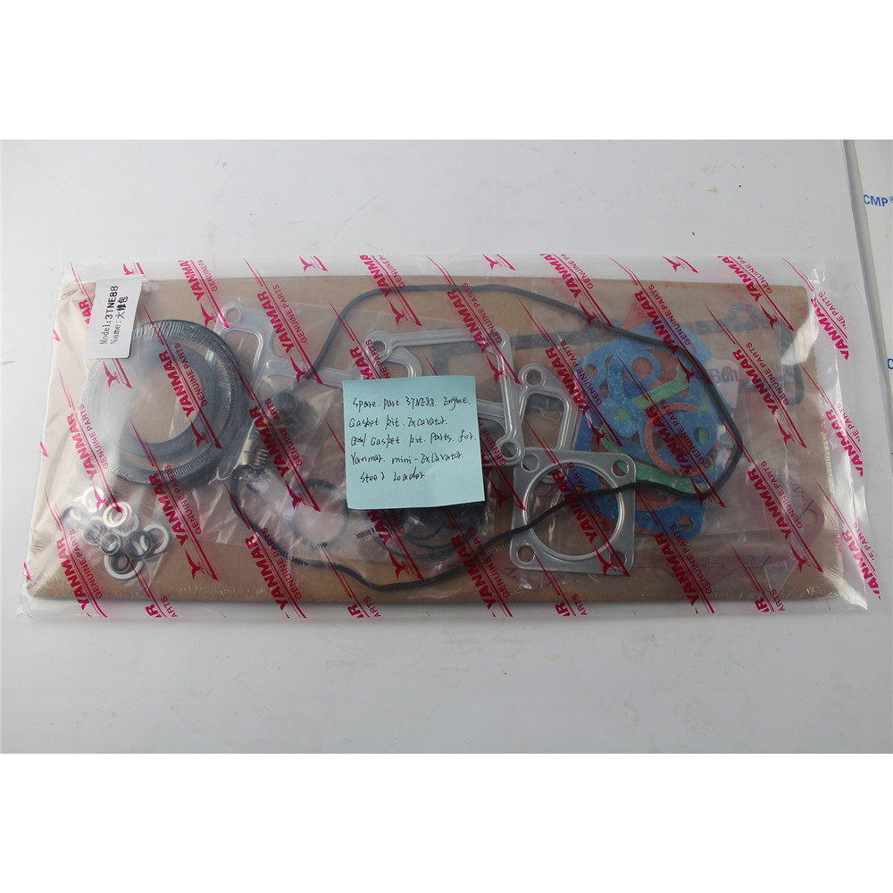Engine Overhaul Gasket Kit Ym729150-92910 Ym129001-01340 For Yanmar 3Tne88 3Tnv88 Mini-Excavator