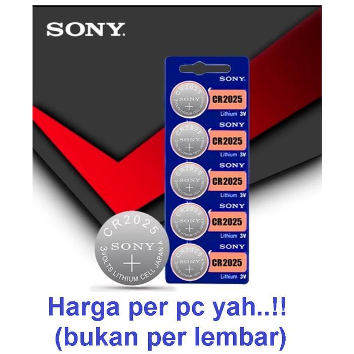 NEWW Battery SOny CR2025 Lithium 3v Original - Baterai Batere Coin CR-2025