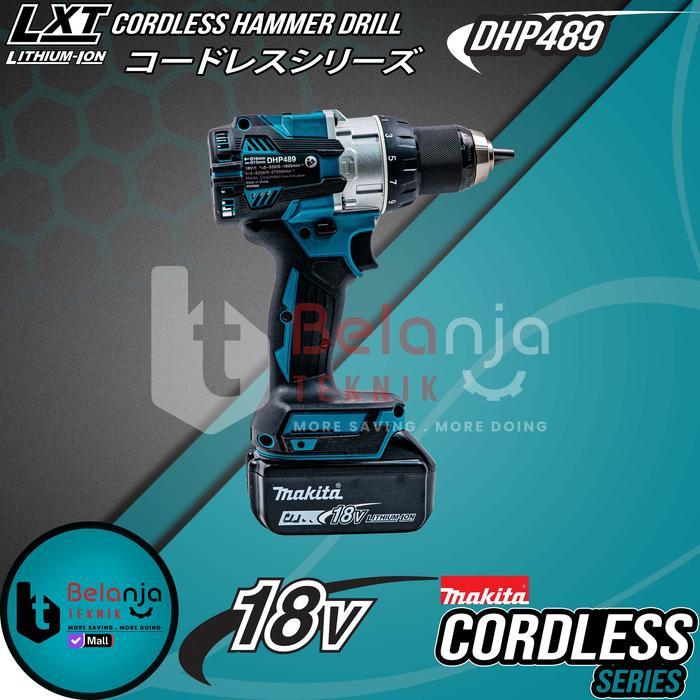 Makita Mesin Bor Cordless D489 Z 18 Volt Hammer Driver Drill D489Z D 489 Z