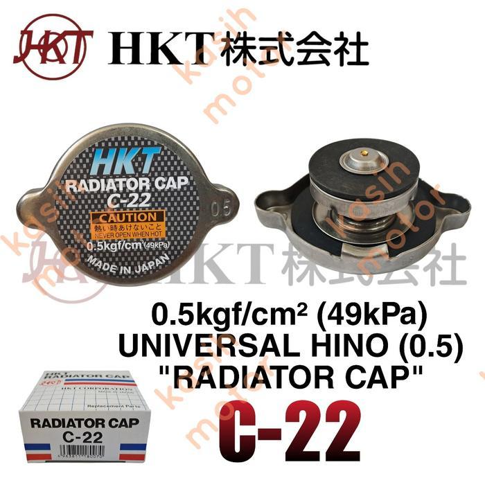 TUTUP RADIATOR CAP RADIATOR 0.5 UNIVERSAL HINO ORIGINAL HKT JAPAN 100%